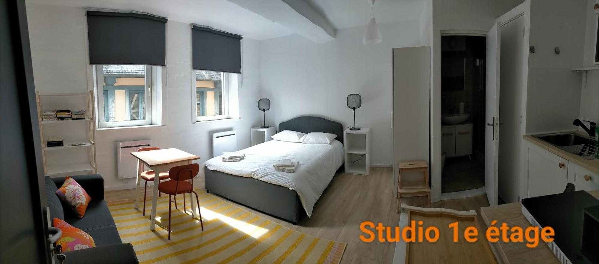Le 1 St Yves Studios Tréguier Eksteriør bilde